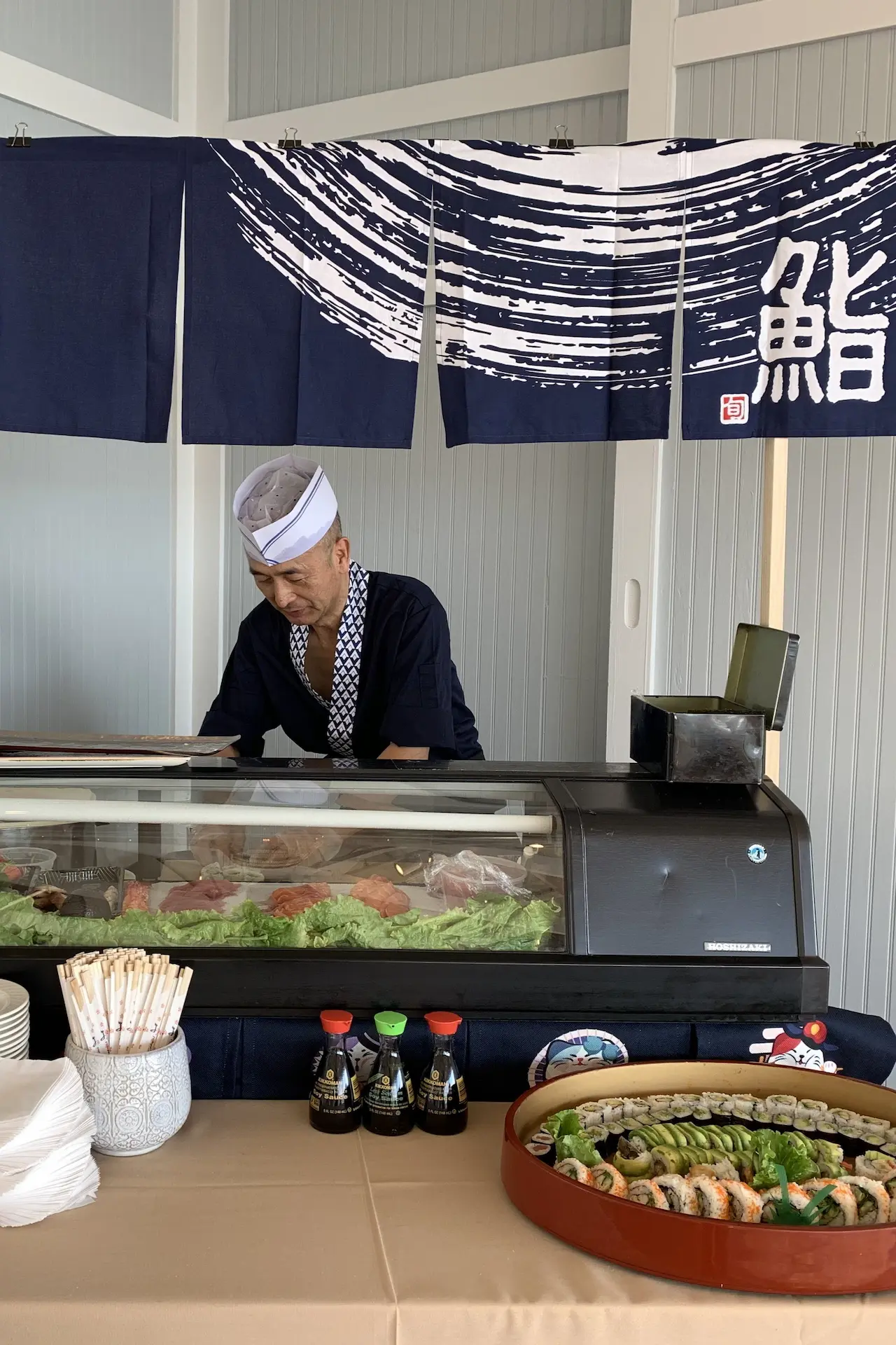 Sushi chef Atsushi Kato