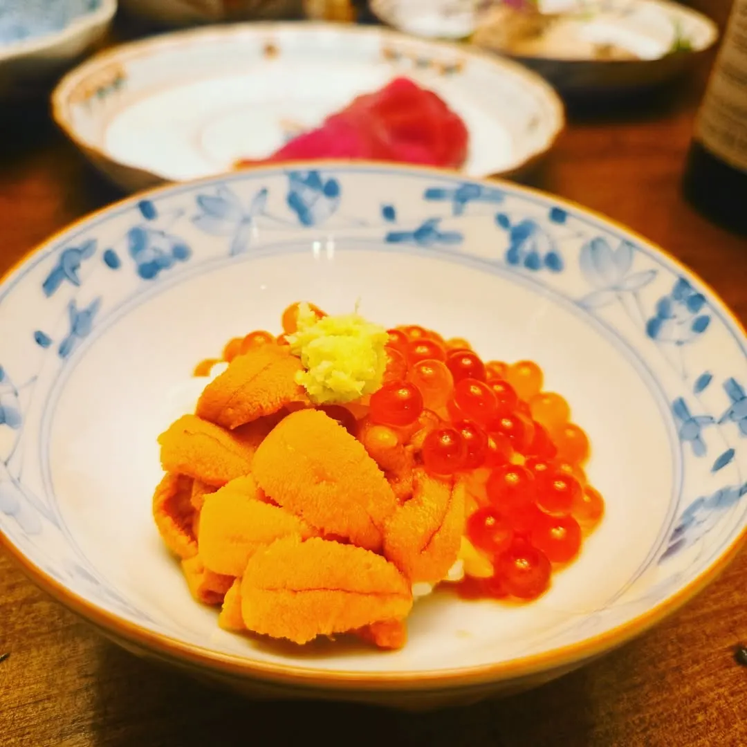 Ikura Shoyuzuke and green Yuzu at Rice Market DC