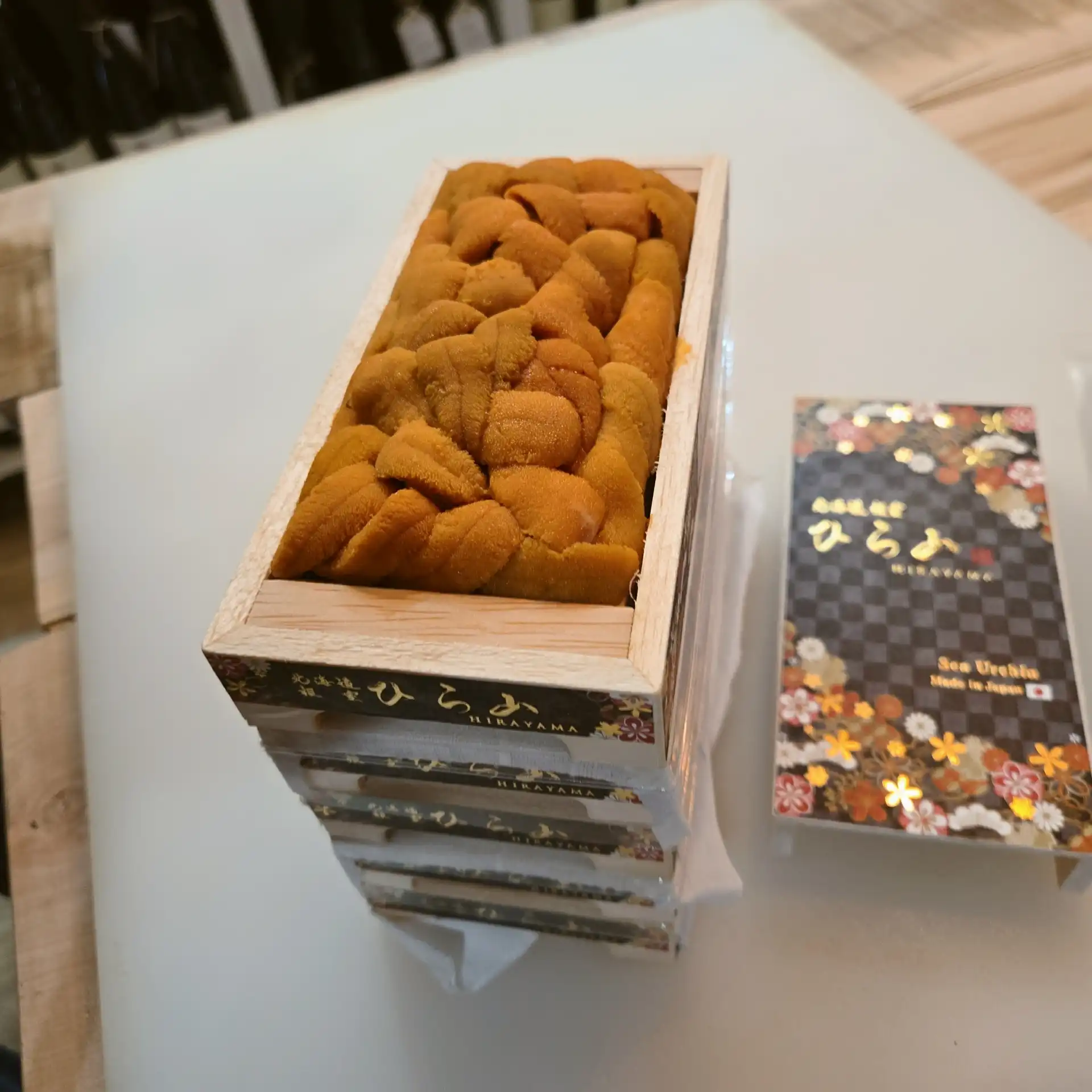 Golden Week, Bafun Uni, Wine & Fish Pairing at TPFC — Sashimi DC